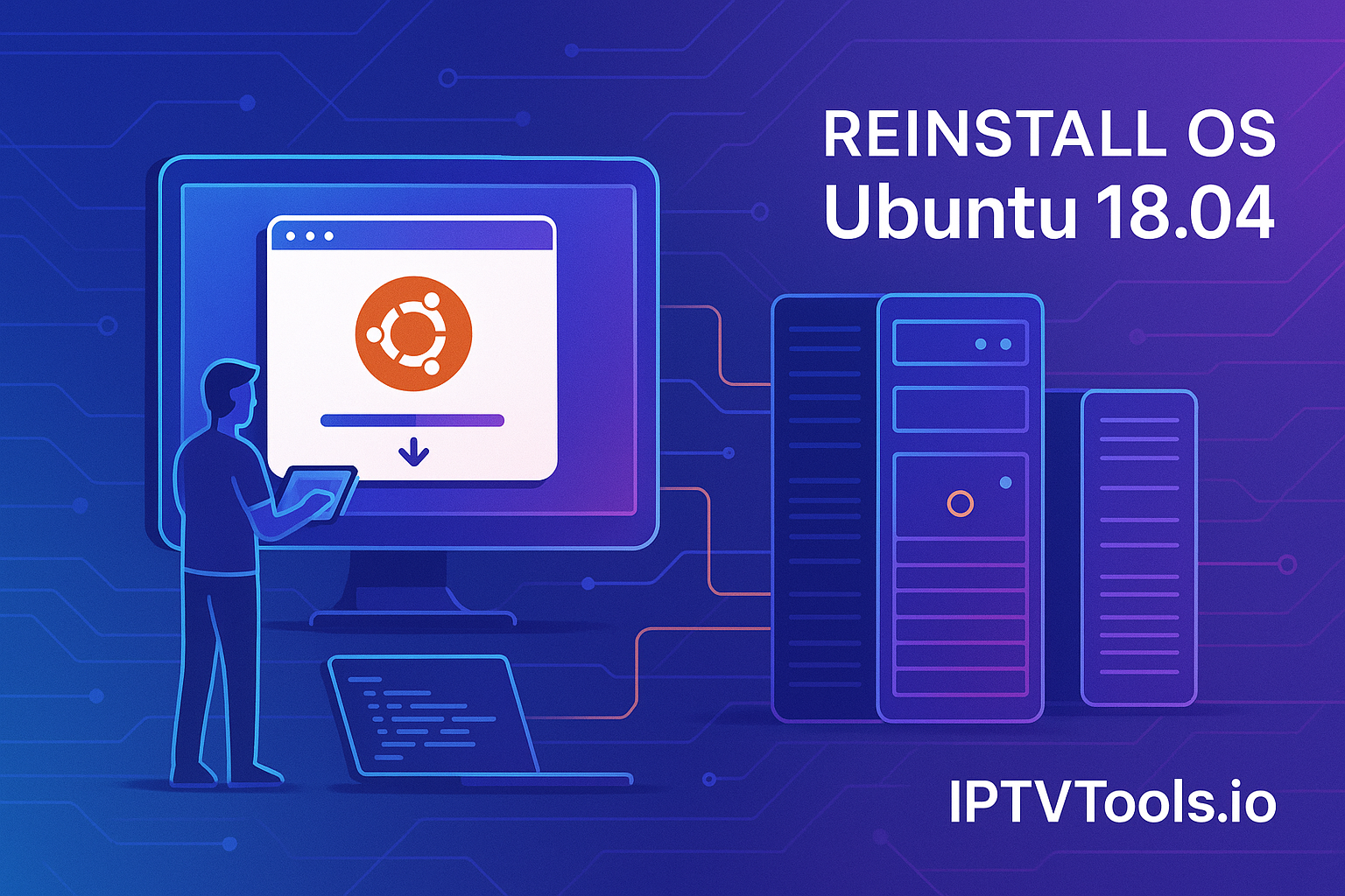 Reinstall OS Easily Using netboot.xyz – Full Tutorial for IPTV Servers