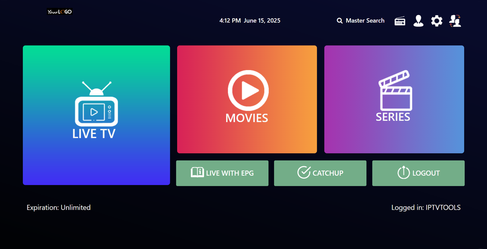 WebPlayer V2 - Stream IPTV via Browser