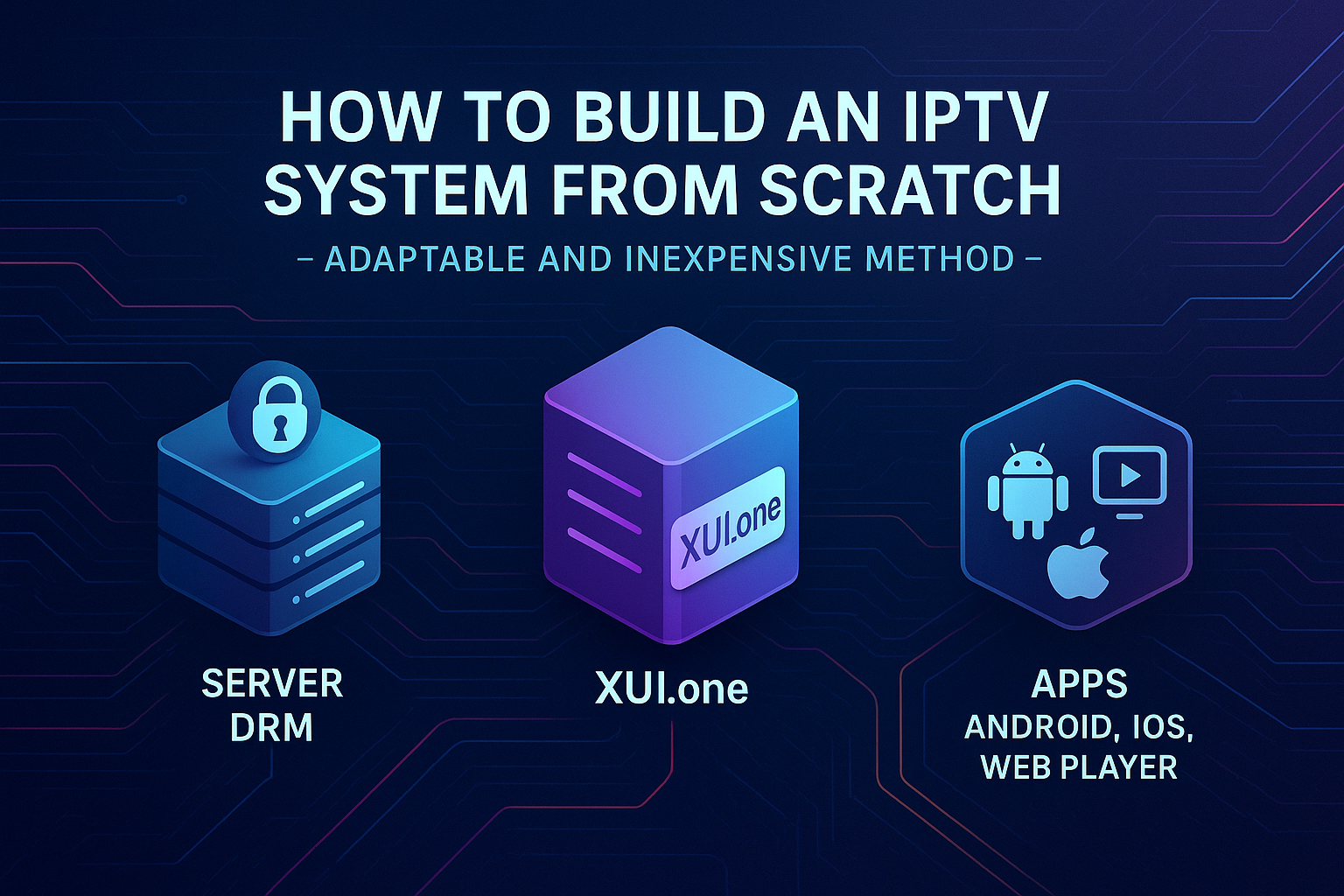 How to Build a Full IPTV System with DRM Decryption, Streaming Panel & Client Delivery – No Hardware Needed!