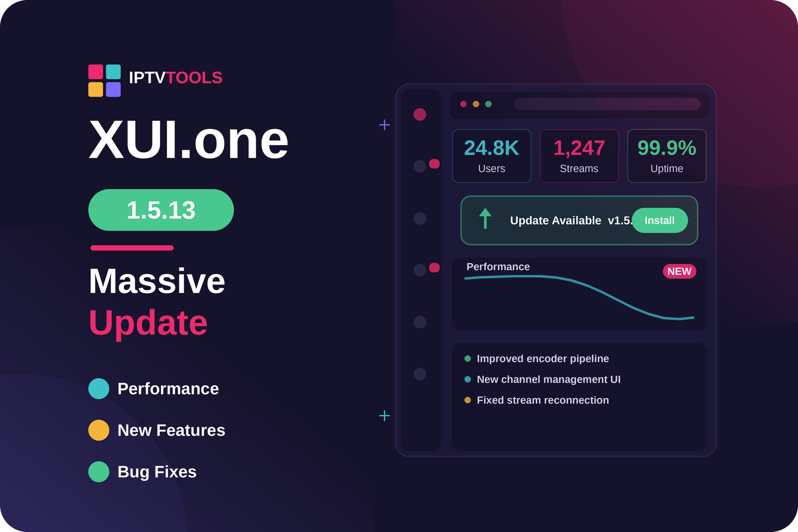 XUI.one 1.5.13 – Massive Update with Lifetime License (No More Cracks!)