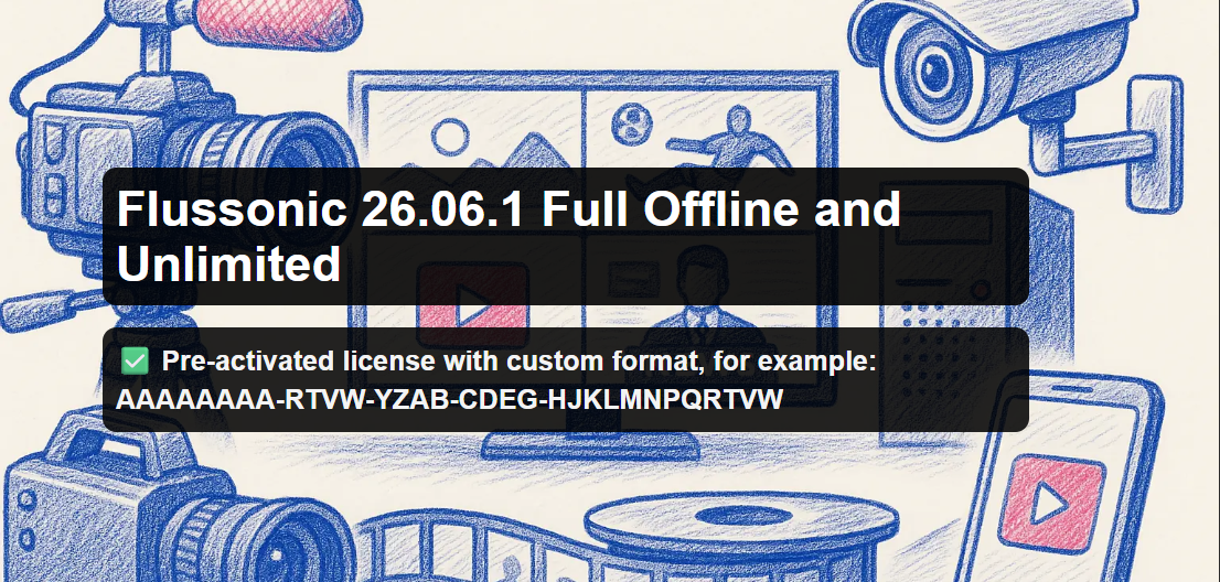 Exclusive Premium Offer, Flussonic 26.06.1 Unlimited Is Now Available Lifetime